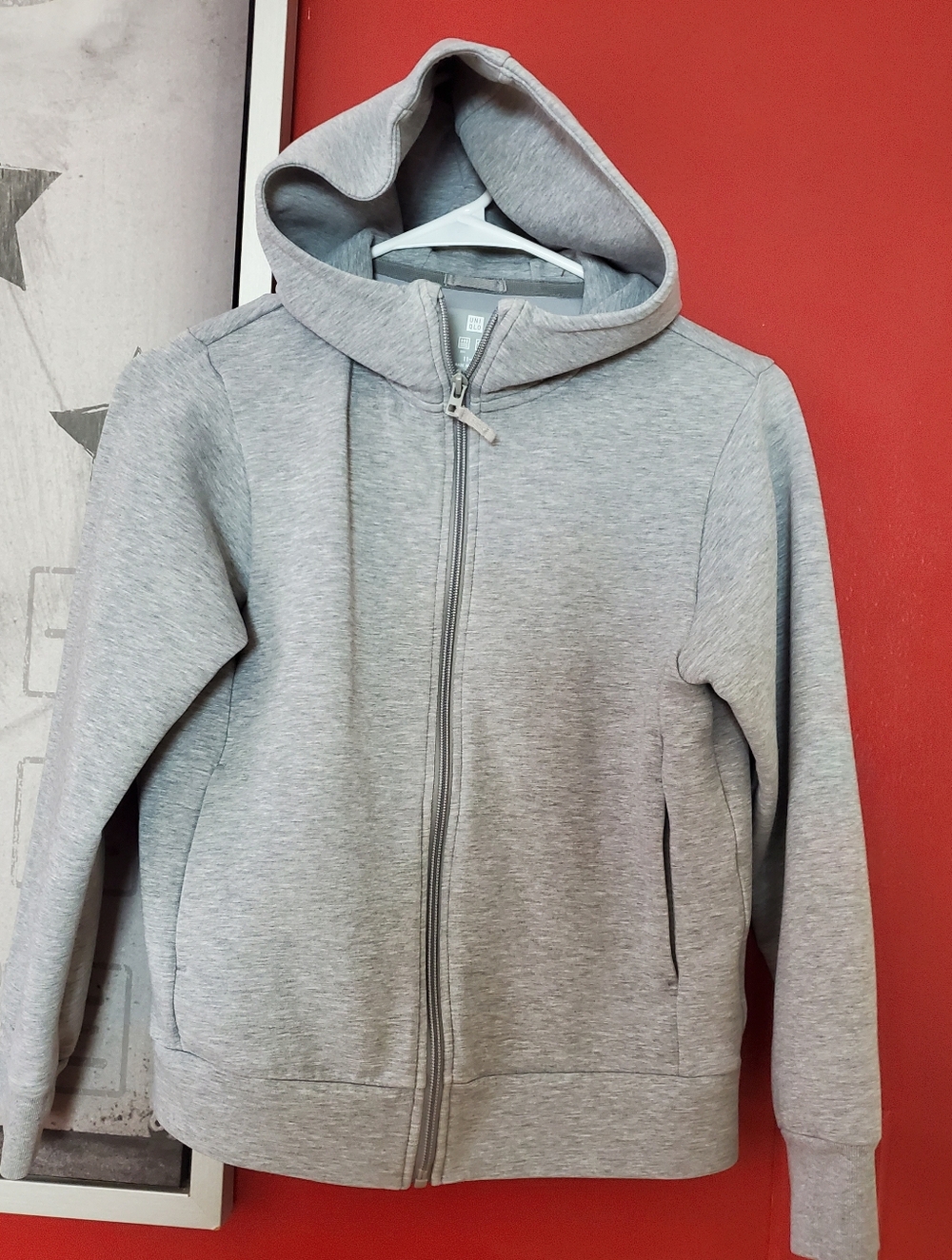 Uniqlo Ultra Stretch Dry Sweat Long-Sleeve Full-Zip Hoodie(C15)**
